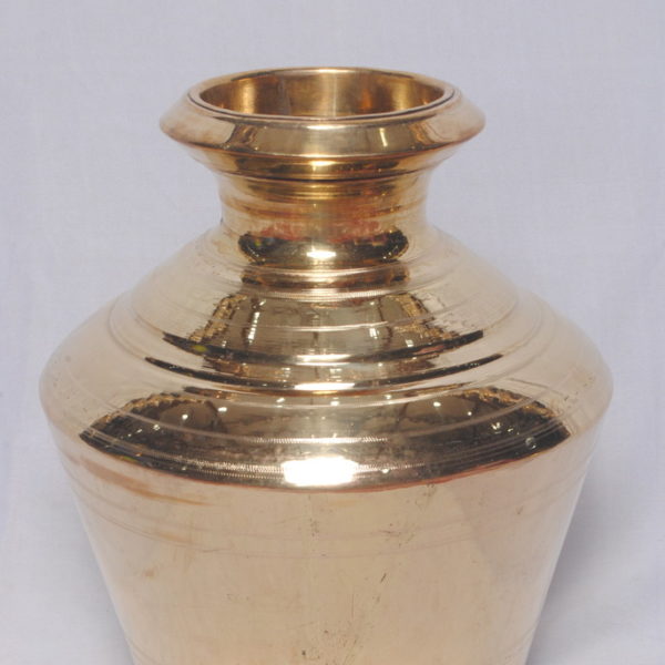 Gold plated Brass Metal Half Greedam - Srivadivelavanmetals