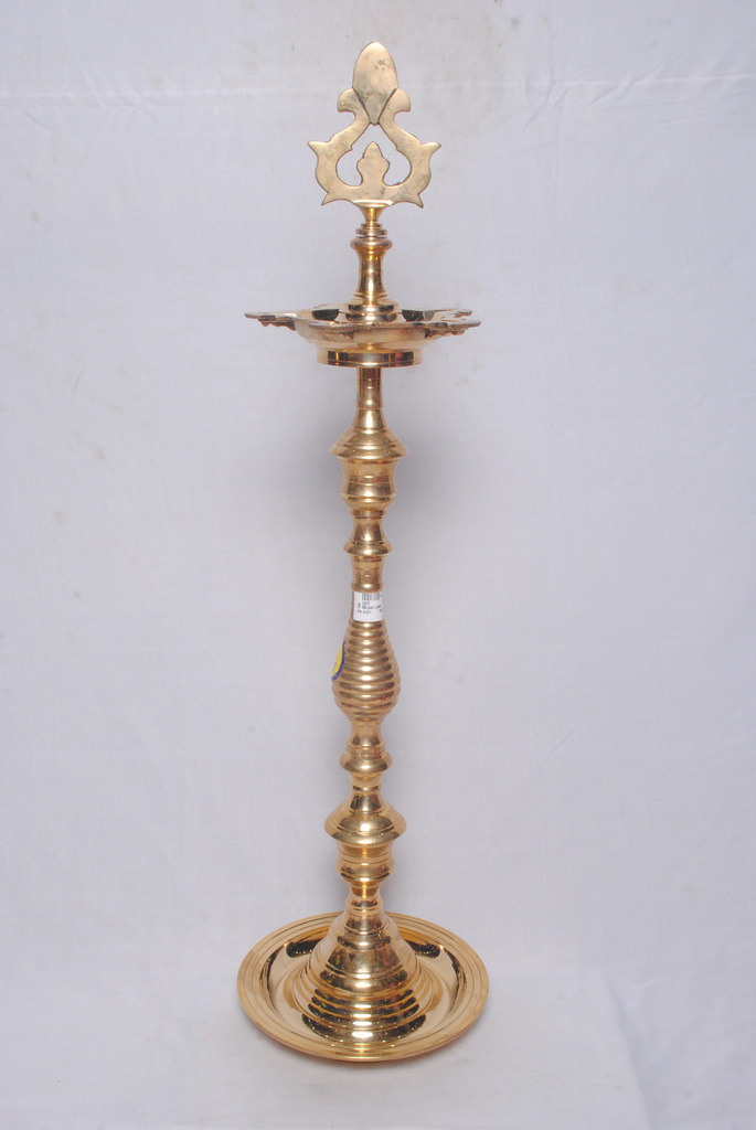 Brass metal Plain Katta Vilakku - srivadivelavanmetals