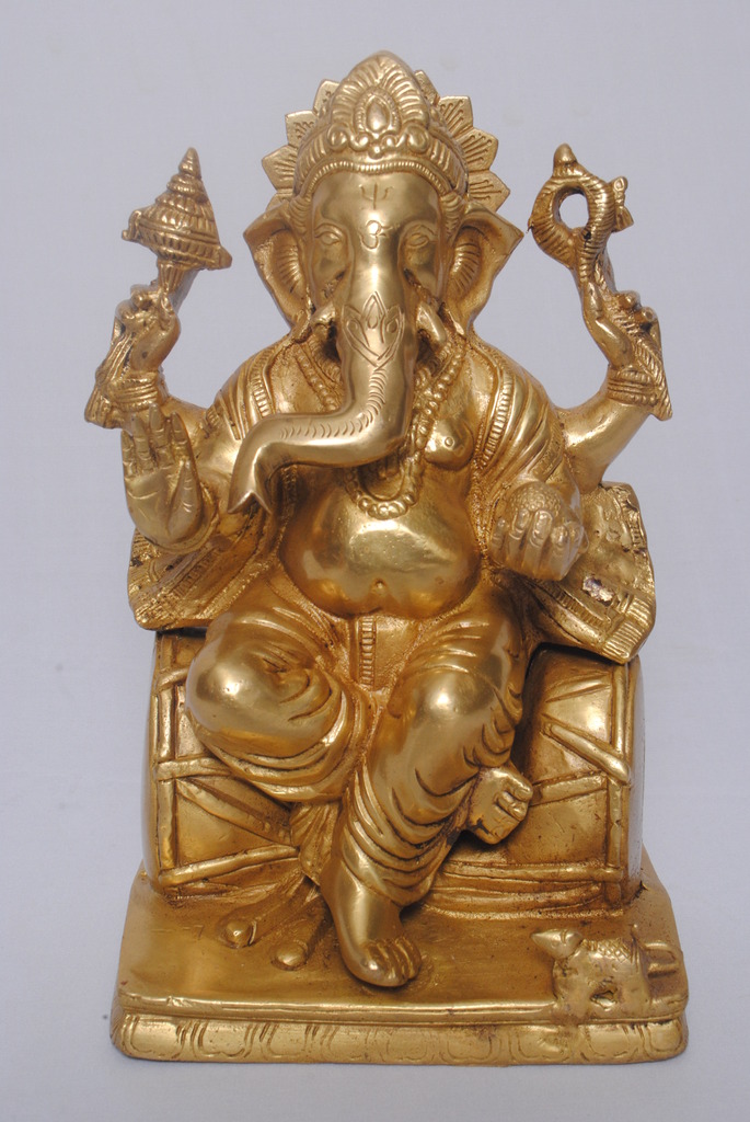 Lord Vinayagar Statue Sitting on Miruthangam – Srivadivelavanmetals