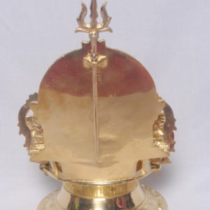 Gold plated Brass Metal Half Greedam - Srivadivelavanmetals